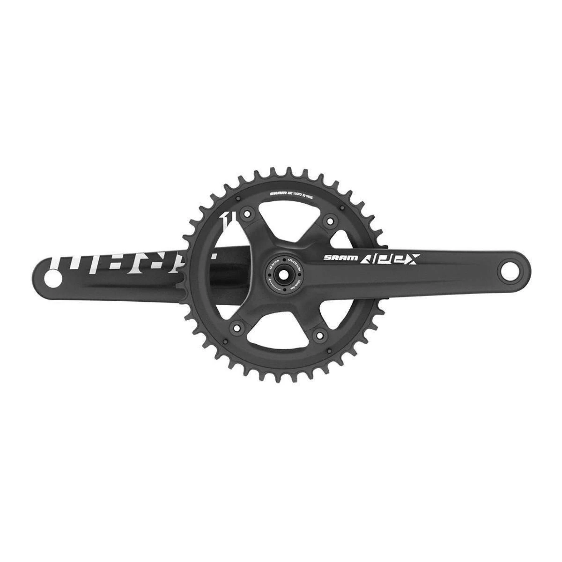 Pédalier Mono Plateau Sram Apex 1 GXP 42T Xsync 3 Pédalier Mono Plateau Sram Apex 1 GXP 42T Xsync
