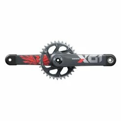 Pédalier Mono Plateau Sram Sram X01 Eagle Boost DUB DM 32D Xsync2 Lunar Oxy (BB N.I.)