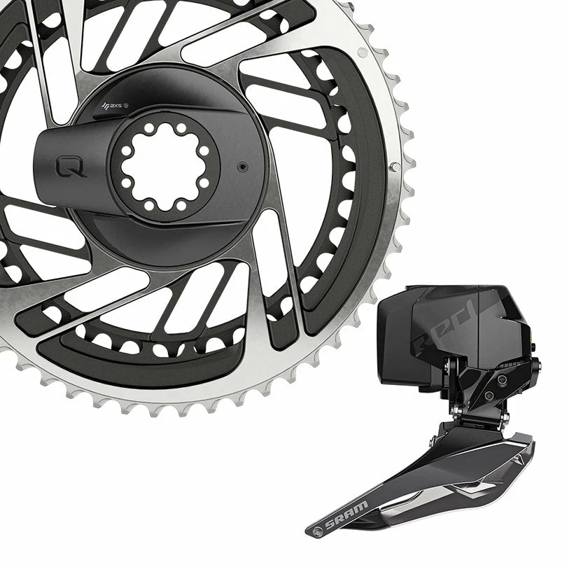 Kit Plateaux SRAM RED Avec Capteur De Puissance QUARQ Et Dérailleur Avant 3 Kit Plateaux SRAM RED Avec Capteur De Puissance QUARQ Et Dérailleur Avant